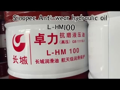 Sinopec L-HM Anti-Wear Hydraulische olie groot wand smeermiddel in de industrie