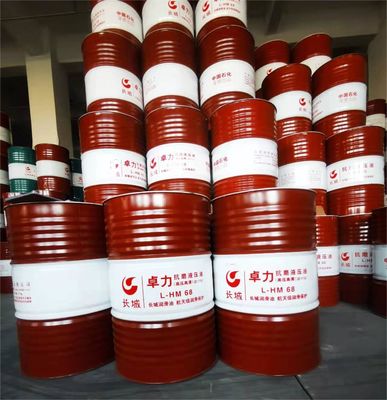 Goede prijs Grote Muur L-HM 68 slijtagebestendige hydraulische olie Sinopec Algemene machines smeermiddel online